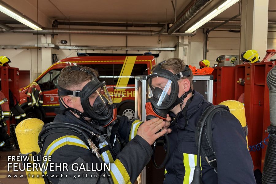 Ausbildung mit der Feuerwehr Mittenwalde